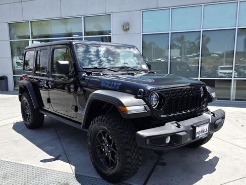 Certified 2025 Jeep Wrangler Unlimited Sport S 4xe AWD/4WD image 6