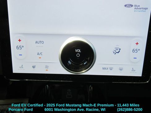 Certified 2025 Ford Mustang Mach-E Premium AWD/4WD image 33