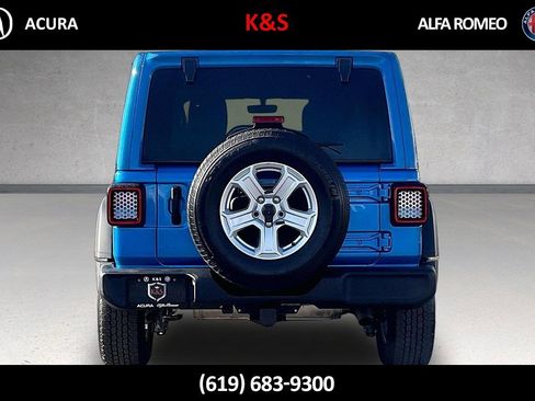 Used 2021 Jeep Wrangler Unlimited Sport w/ Sun And Sound Package image 35