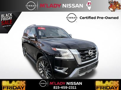 Certified 2024 Nissan Armada Platinum w/ Captain's Chairs Package