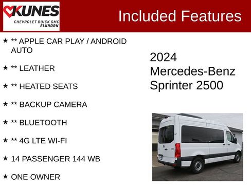Used 2024 Mercedes-Benz Sprinter 2500 image 2