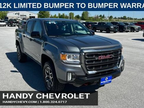 Certified 2021 GMC Canyon AT4 w/ Driver Alert Package AWD/4WD image 1