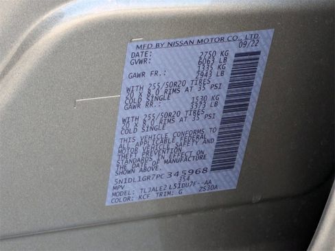 Used 2023 INFINITI QX60 Sensory w/ Vision Package image 30