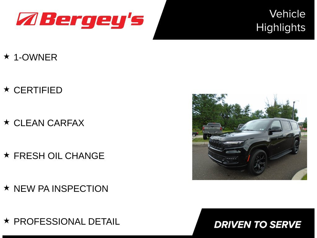 Certified 2025 Jeep Wagoneer Series II AWD/4WD image 5