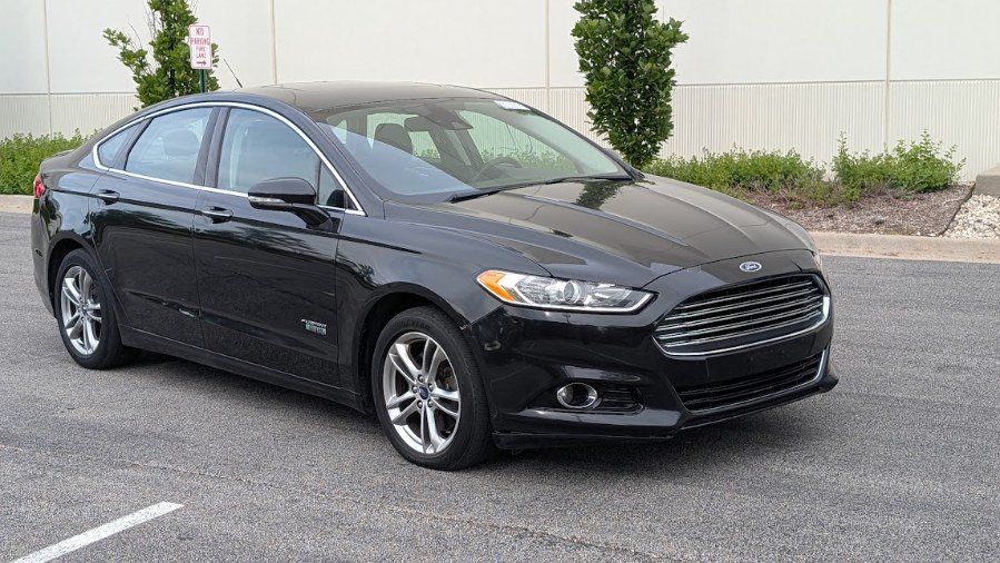Used 2015 Ford Fusion Energi Titanium w/ Driver Assist Package FWD image 1