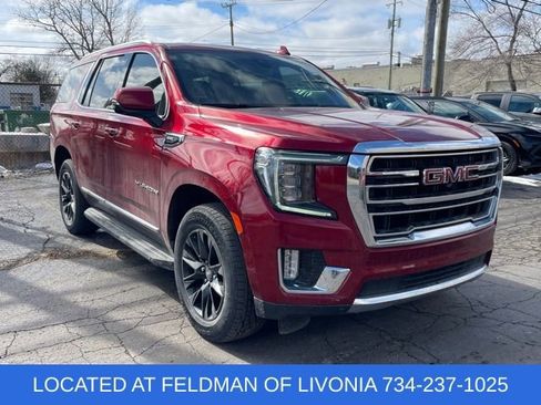 Used 2021 GMC Yukon SLT w/ SLT Luxury Plus Package image 4