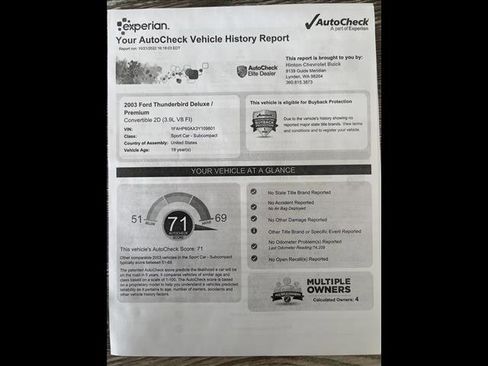 Used 2003 Ford Thunderbird image 15