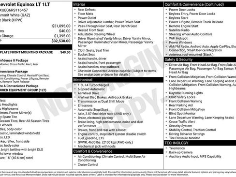 Used 2024 Chevrolet Equinox LT AWD/4WD image 11