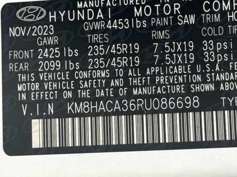 Used 2024 Hyundai Kona N Line AWD/4WD image 33