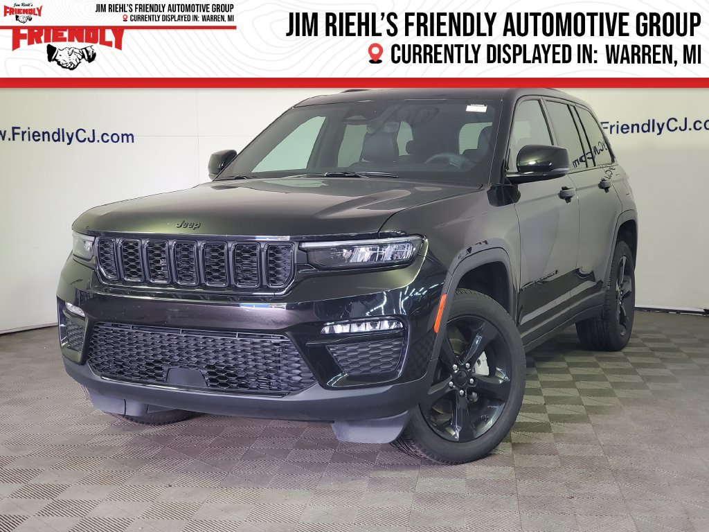 Used 2025 Jeep Grand Cherokee Limited w/ Black Appearance Package AWD/4WD 360° Tour