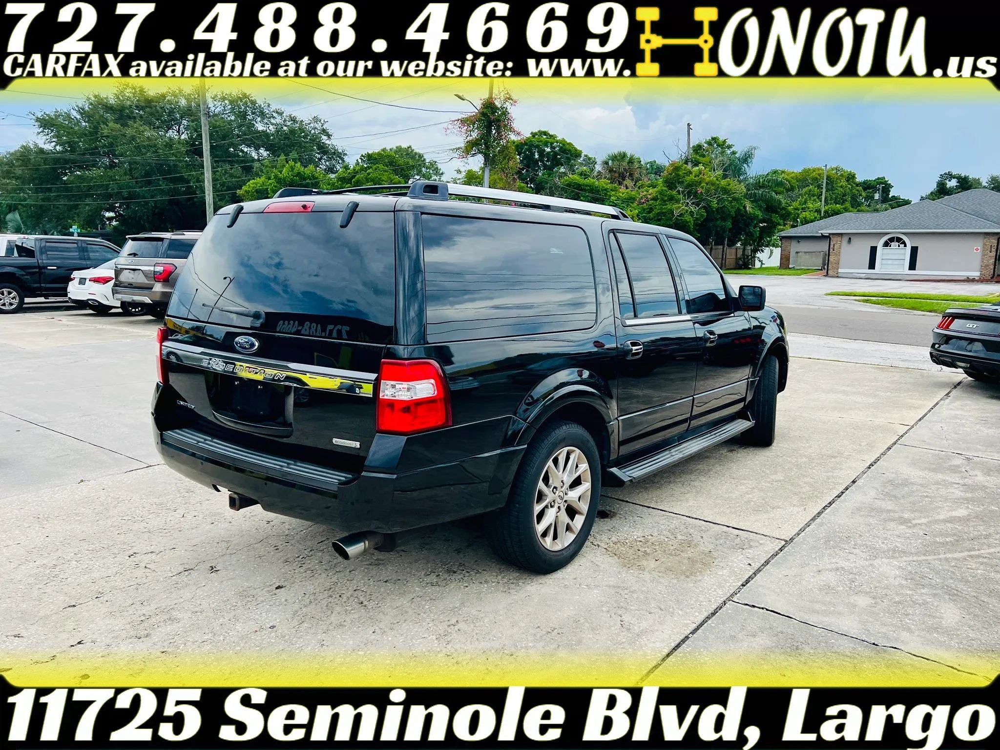 Used 2017 Ford Expedition EL Limited AWD/4WD image 7