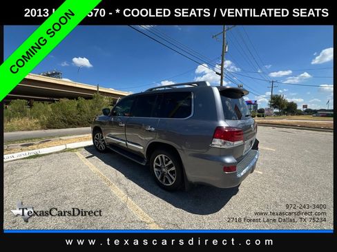Used 2013 Lexus LX 570 4WD w/ Luxury Pkg image 6