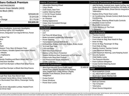 Used 2022 Subaru Outback Premium image 5