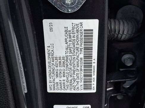 Used 2023 Honda Accord EX image 27