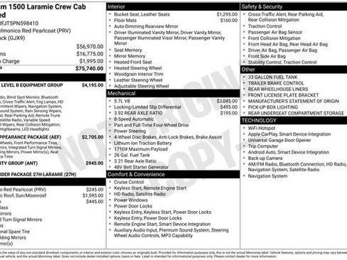 Used 2023 RAM 1500 Laramie AWD/4WD image 3
