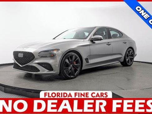 Used 2023 Genesis G70 3.3T w/ Sport Prestige Package RWD image 1