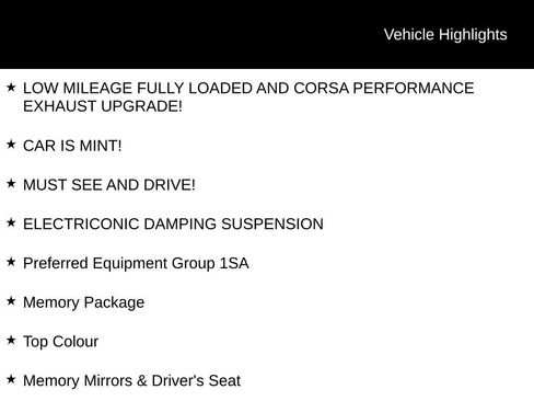 Used 2000 Chevrolet Corvette Convertible w/ Memory Pkg RWD image 5