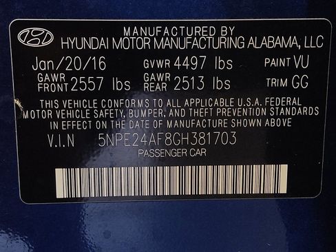 Used 2016 Hyundai Sonata SE FWD image 33