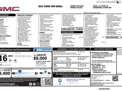 Used 2023 GMC Yukon Denali w/ Denali Reserve Package image 3