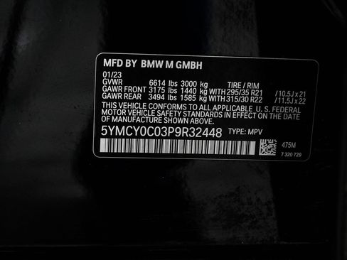 Used 2023 BMW X6 M w/ Competition Package AWD/4WD image 51