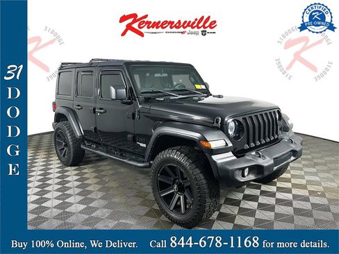 Used 2021 Jeep Wrangler Unlimited Sport image 1