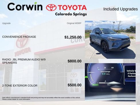 Used 2026 Toyota Corolla Cross AWD Hybrid w/ Convenience Package image 4