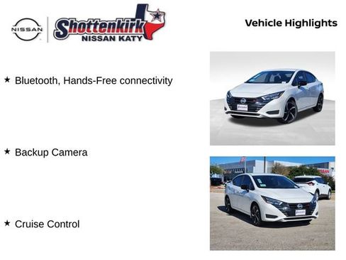 New 2025 Nissan Versa SR w/ Electronics Package image 12