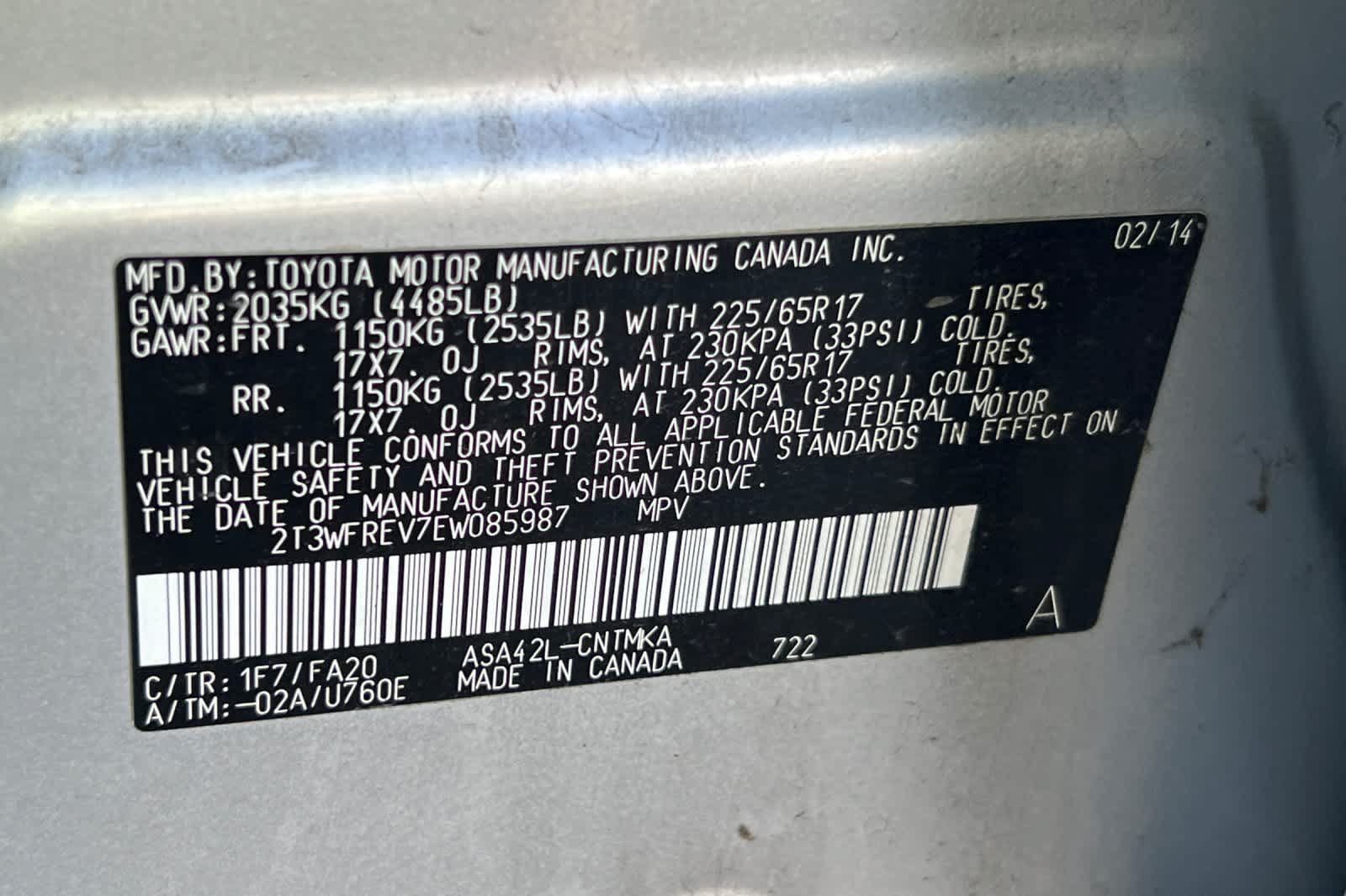 Used 2014 Toyota RAV4 XLE FWD image 26