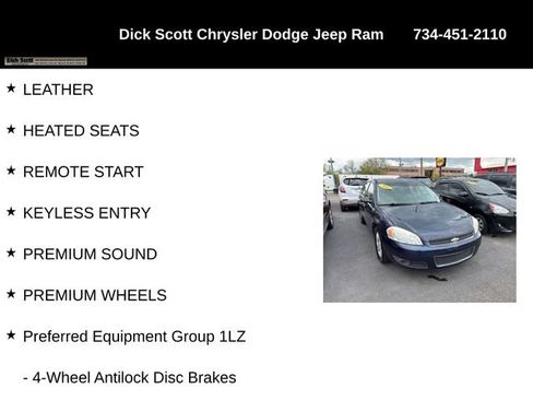 Used 2007 Chevrolet Impala LTZ FWD image 2