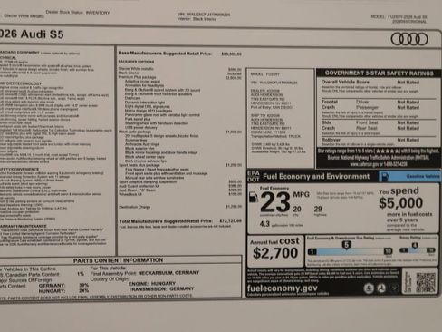 New 2026 Audi S5 Premium Plus image 39