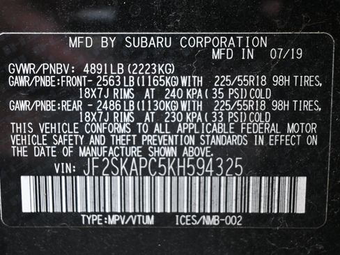 Used 2019 Subaru Forester Sport AWD/4WD image 35