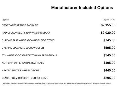 Used 2024 RAM 2500 Big Horn w/ Sport Appearance Package image 9