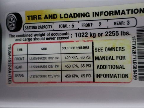 Used 2020 Ford F250 Lariat w/ Lariat Value Package AWD/4WD image 94