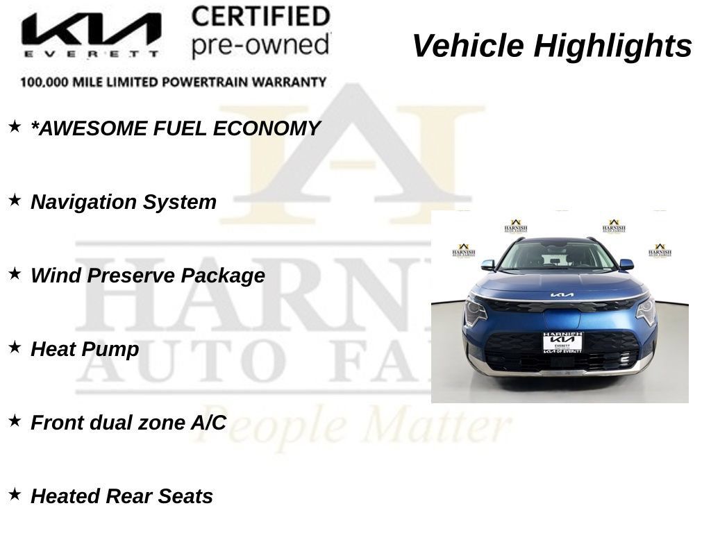 Certified 2023 Kia Niro Wind w/ Wind Preserve Package FWD image 29
