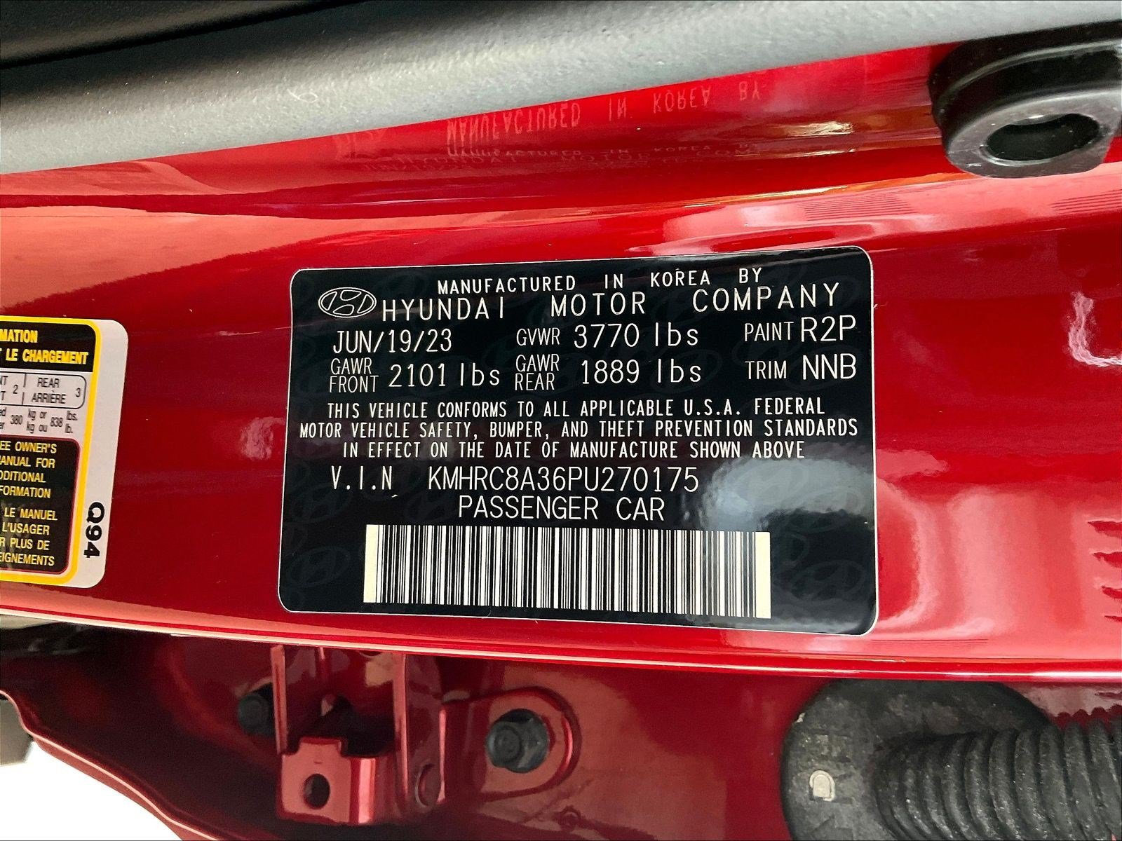 Used 2023 Hyundai Venue SEL w/ Cargo Package FWD image 17