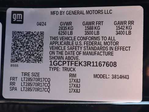 Used 2024 Chevrolet Colorado ZR2 w/ ZR2 Convenience Package III AWD/4WD image 57
