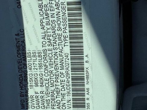 Certified 2024 Acura Integra FWD image 27