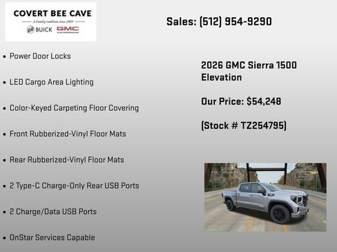 New 2026 GMC Sierra 1500 Elevation AWD/4WD image 36