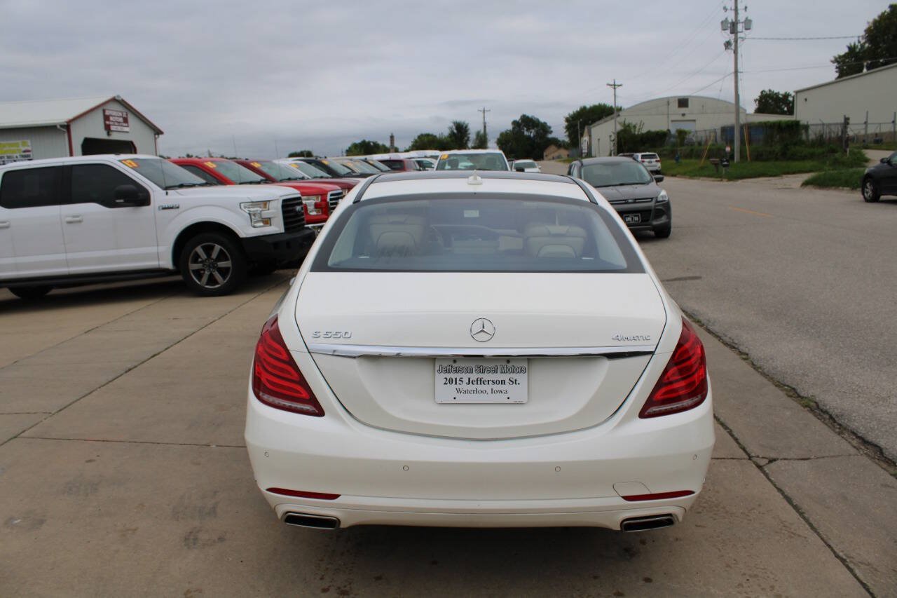 Used 2017 Mercedes-Benz S 550 4MATIC Sedan image 7