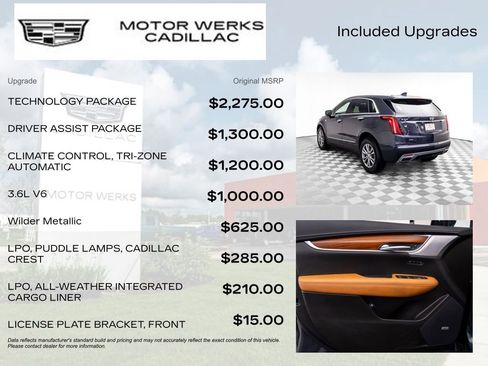 Certified 2023 Cadillac XT5 Premium Luxury w/ Technology Package image 9