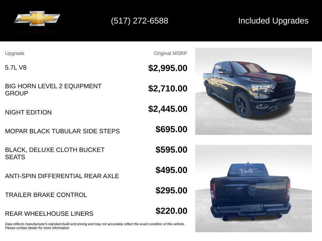 Used 2022 RAM 1500 Big Horn AWD/4WD image 5