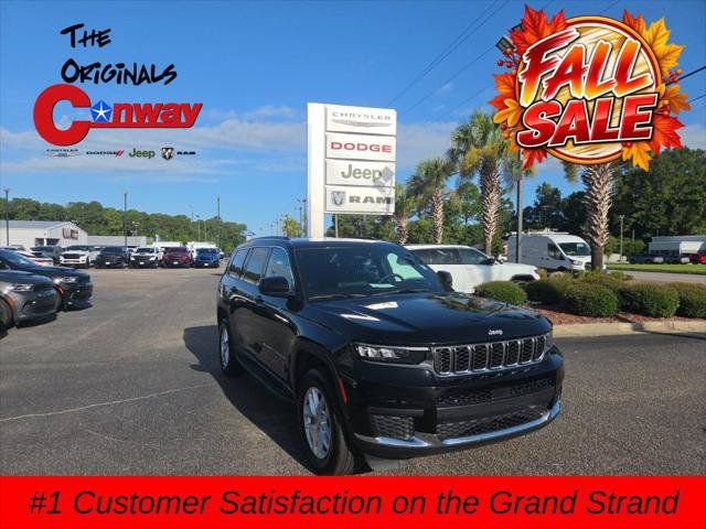 Certified 2025 Jeep Grand Cherokee L Laredo w/ Luxury Tech Group I RWD image 1