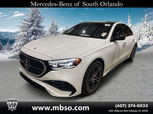 Used 2025 Mercedes-Benz E 350 4MATIC Sedan w/ MBUS Superscreen Package image 18