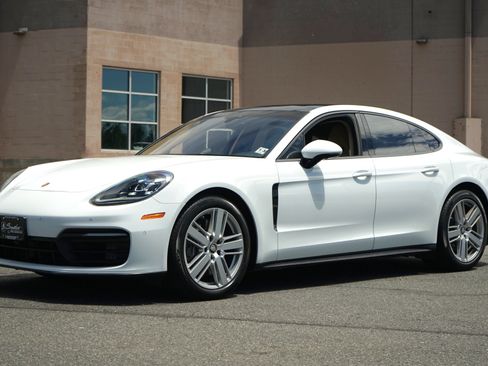 Used 2021 Porsche Panamera 4 AWD/4WD image 2