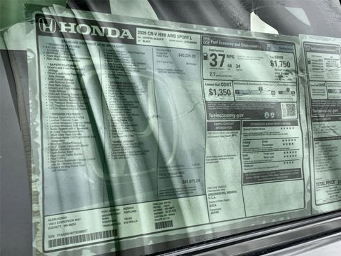 New 2026 Honda CR-V Sport-L image 35