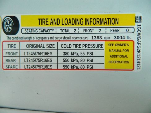 Used 2019 Chevrolet Express 2500 w/ Communications Package image 23