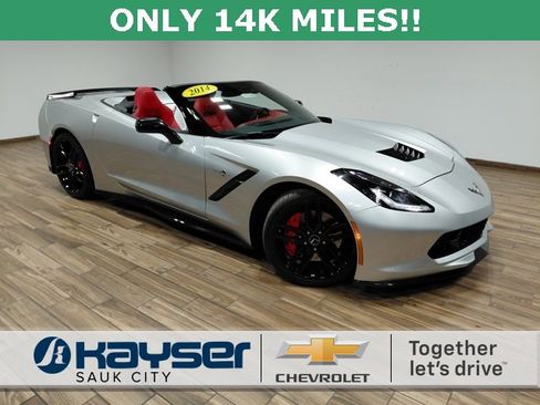 Used 2014 Chevrolet Corvette Stingray Convertible w/ 3LT Preferred Equipment Group image 1