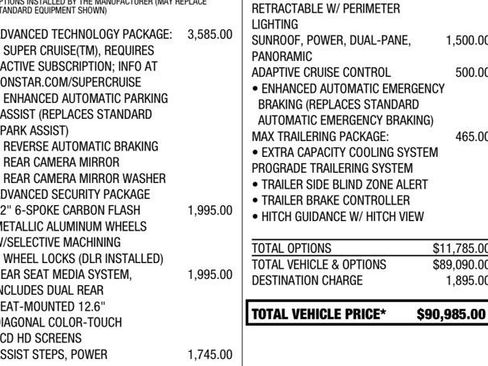 Used 2023 GMC Yukon Denali w/ Advanced Technology Package AWD/4WD image 29
