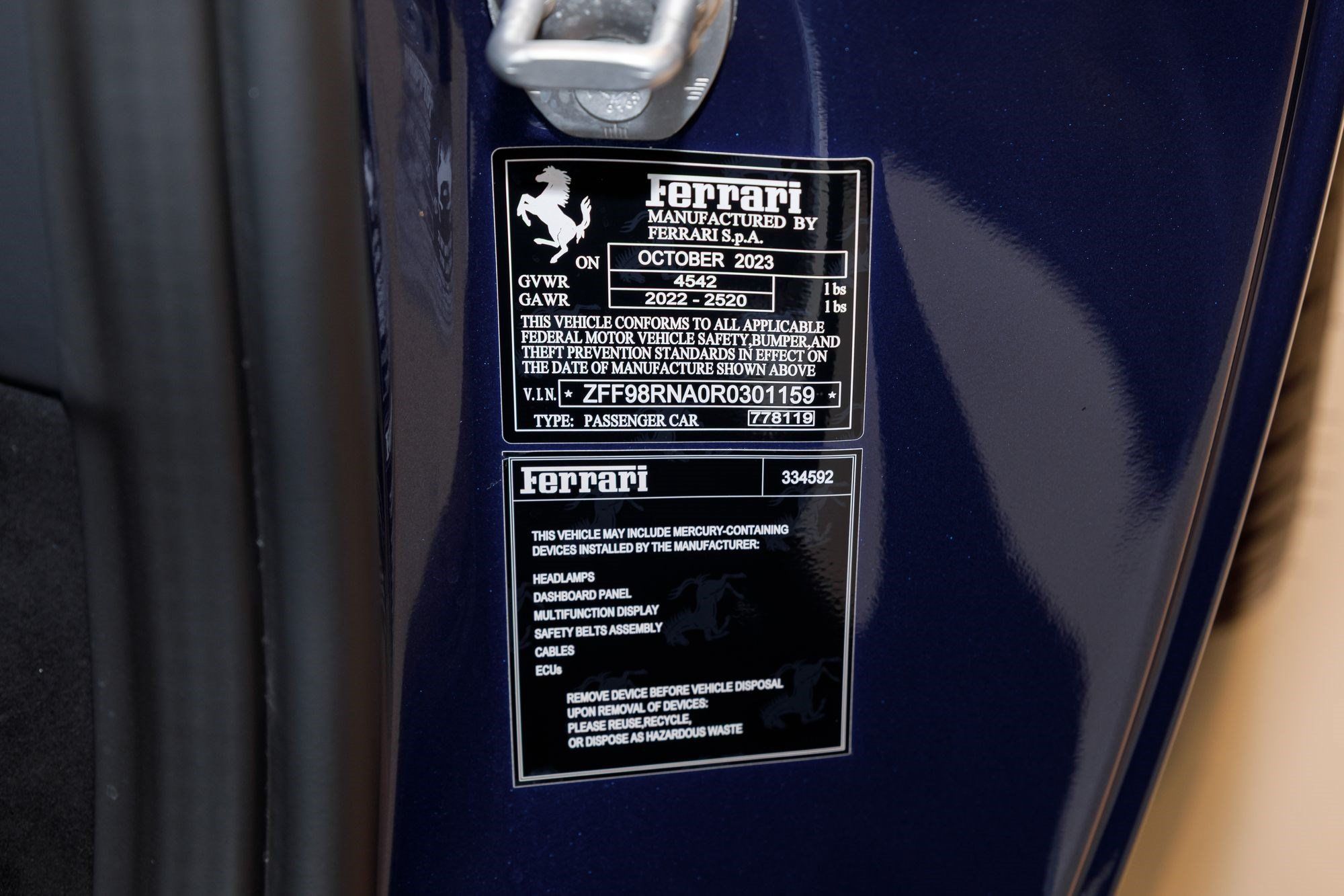 Used 2024 Ferrari Roma RWD image 26