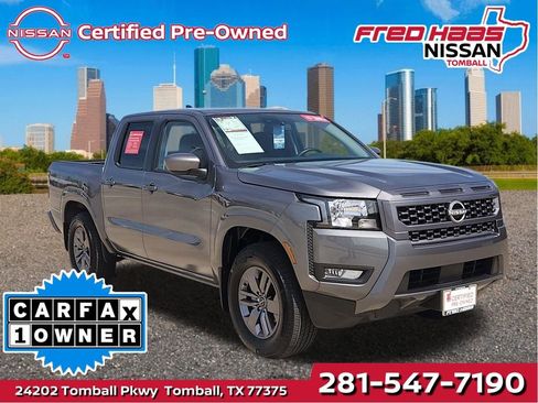 Certified 2025 Nissan Frontier SV w/ SV Convenience Package RWD image 1
